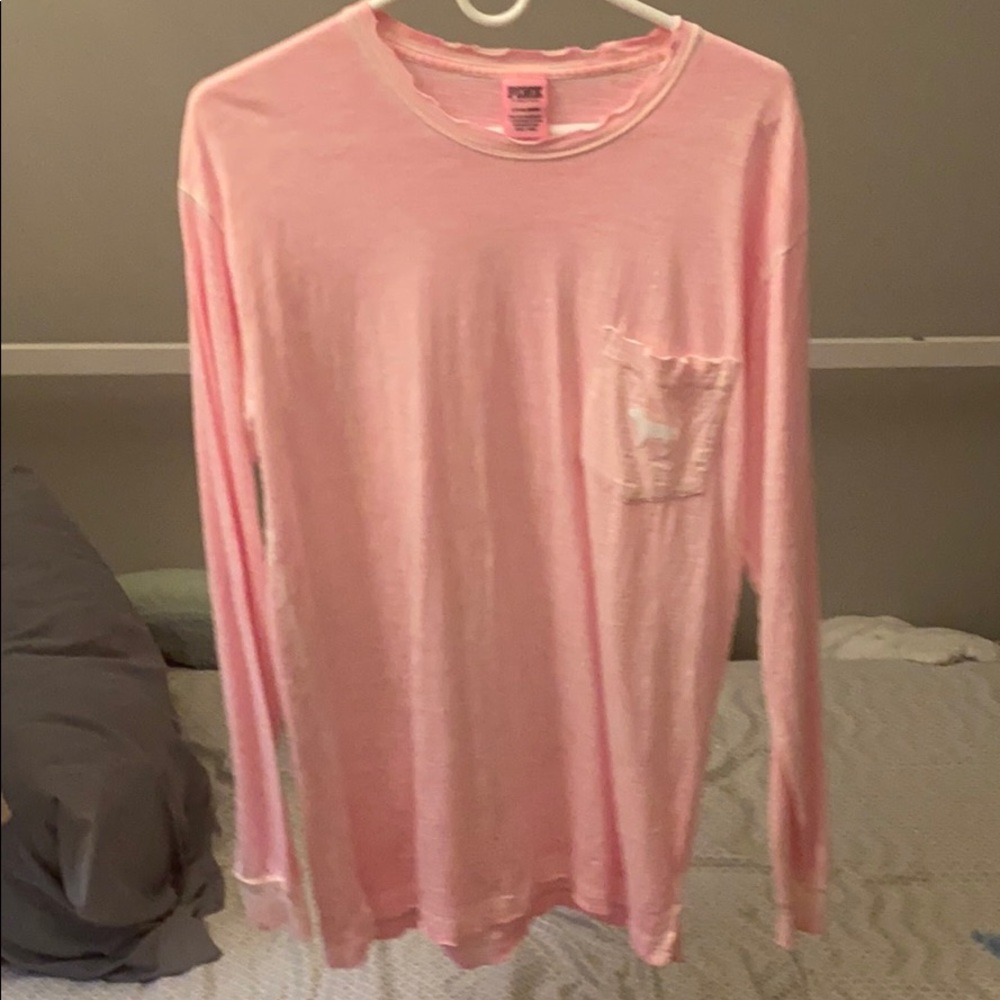 small pink PINK long sleeve